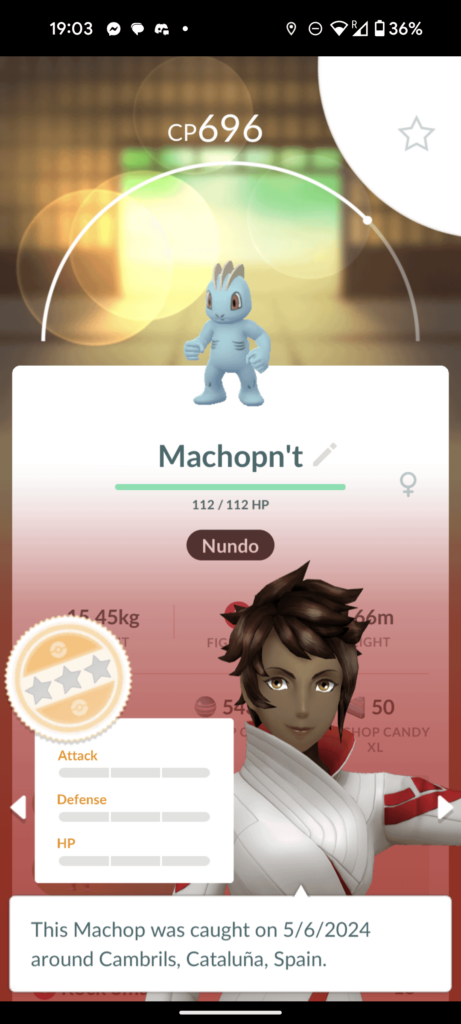 Found my first Nundo on holiday! Any better name ideas?