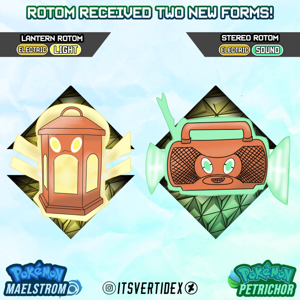Rotom has received two new forms in the Suldana Region!