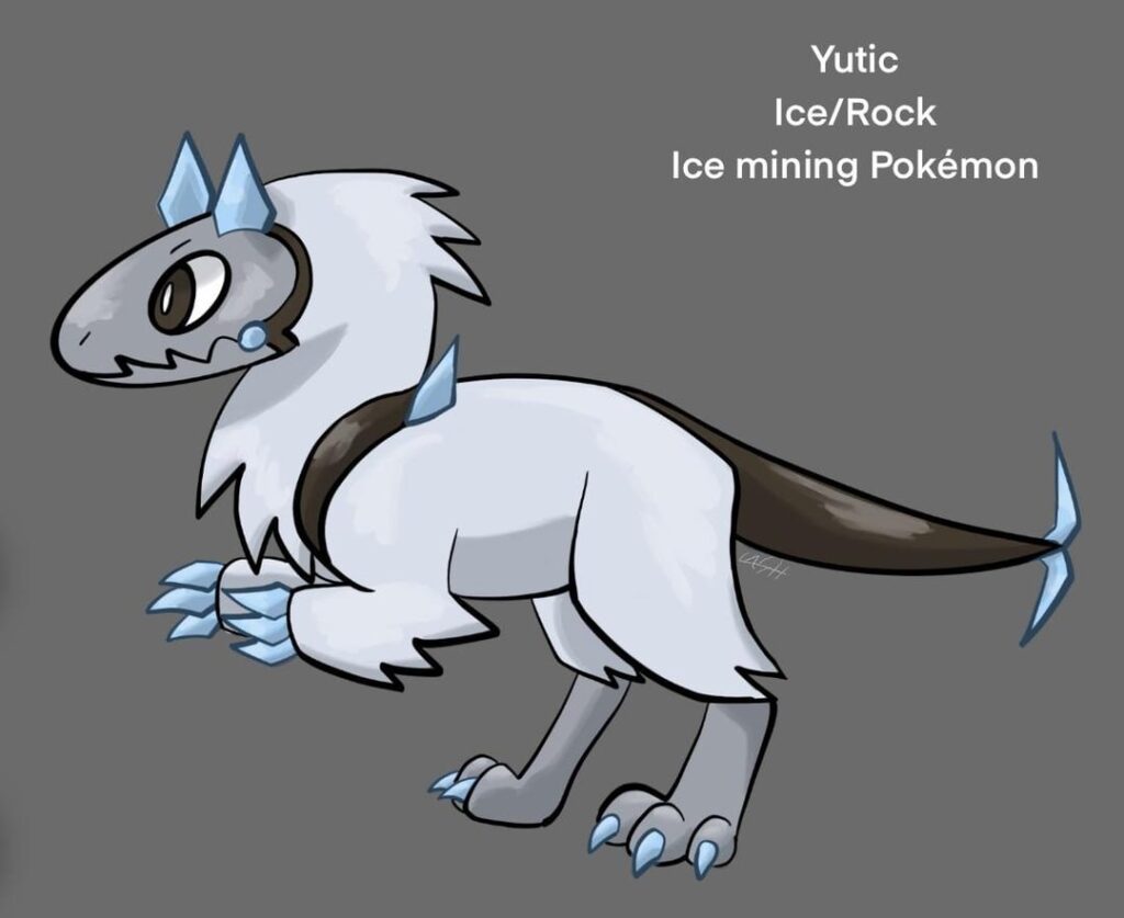 Yutyrannus inspired Fossil Pokémon!