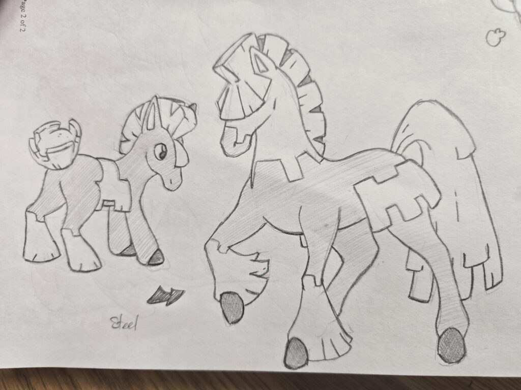Prancing pony pokemon & marching horse pokemon Midwest region