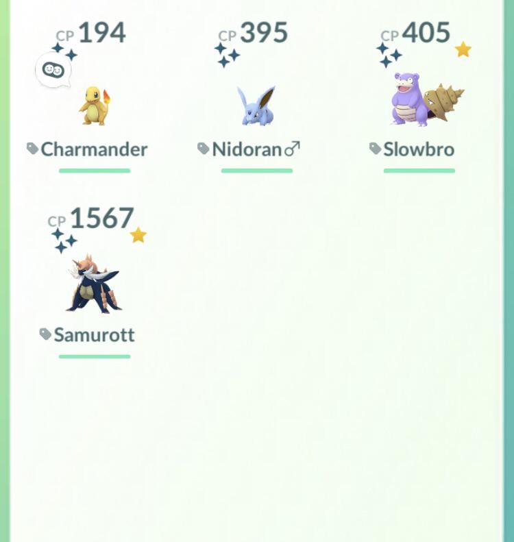 Whats the most shiny's you caught in one day