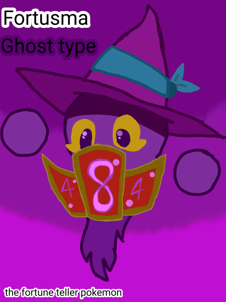 My ghost type fakemon