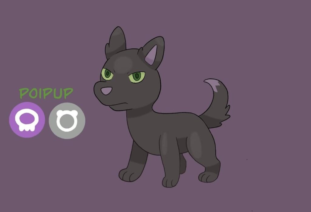 Normal-poison puppy