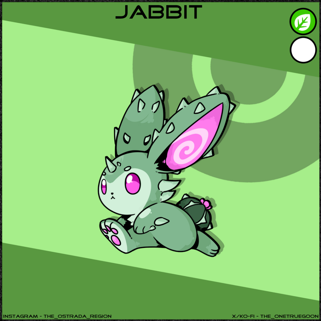 A new adorable grass type line and a question! ive decided to try and create a Dex format with a lot of info and the shiny form. and im curious what you think? should i start posting the new one or stick to my old plain minimilist one?