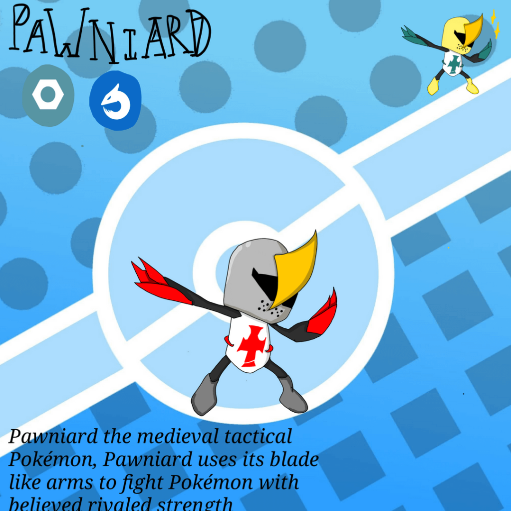 I Drew some Pokémon I like as Fakemon!