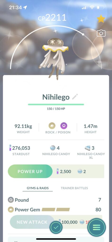 my first nihilego raid!