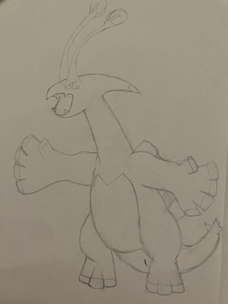 I tried to draw u/awesometime’s galarian Lugia
