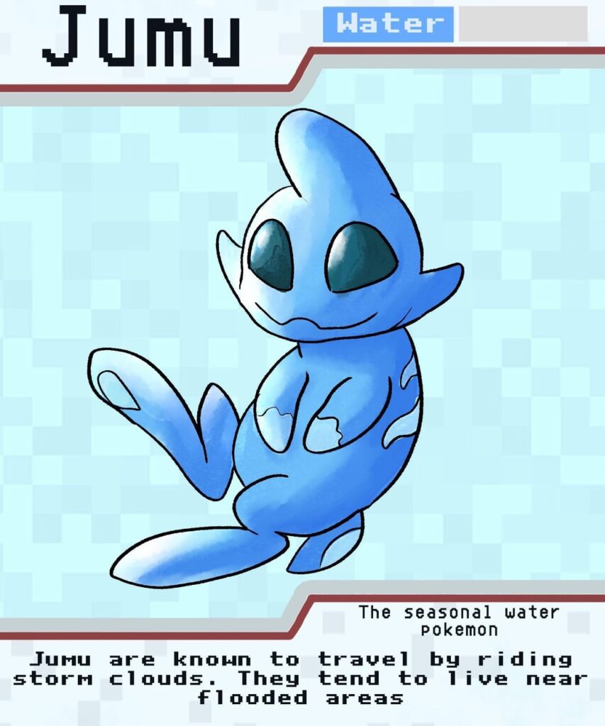 My first go at making fakemon, I’d love to hear some feedback