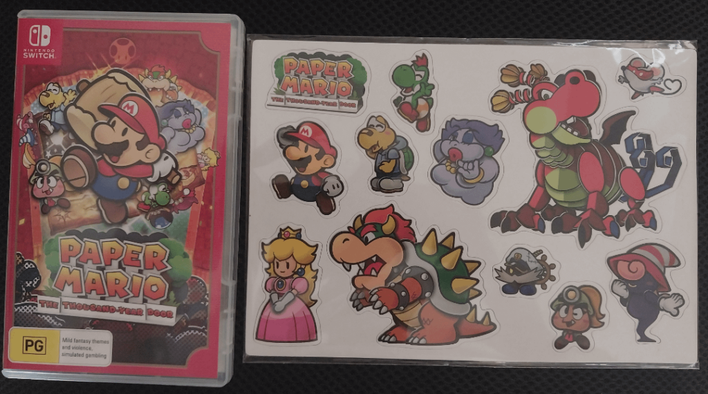TTYD (Australia) EB Games preorder bonus, fridge magnets