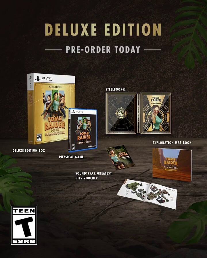 Aspyr: Yep, the rumors are true. Tomb Raider I-III Remastered is coming to physical.