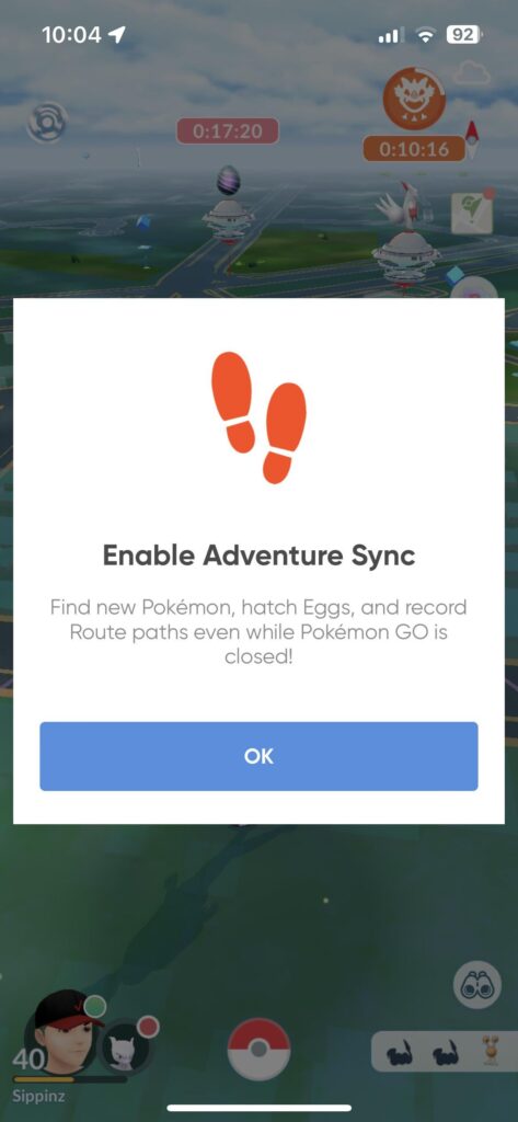How do I stop this message coming up every time I open the app?