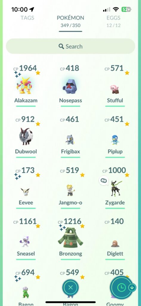 I caught 4 shinys while out today!