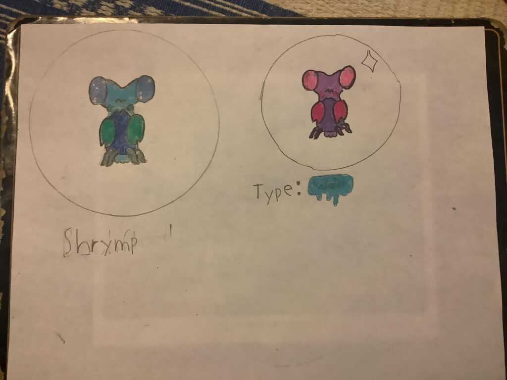 My water starter for my Mexico inspired region: Shrymp!
