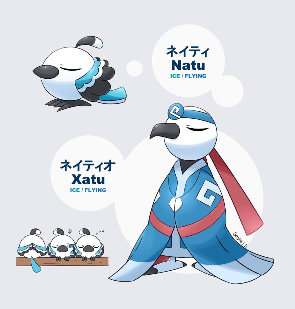 Any ideas for regional forms of Natu and Xatu?