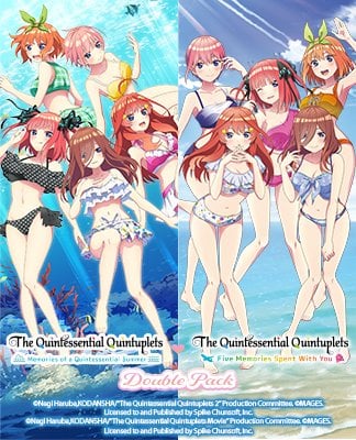 The Quintessential Quintuplets Double Pack - Releases May 23rd with Full English Support