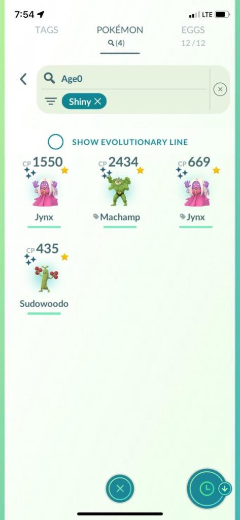 3 Full Odd Shinies Back to Back to Back