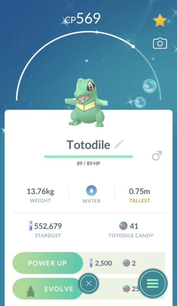 Shiny 🐊 Totodile
