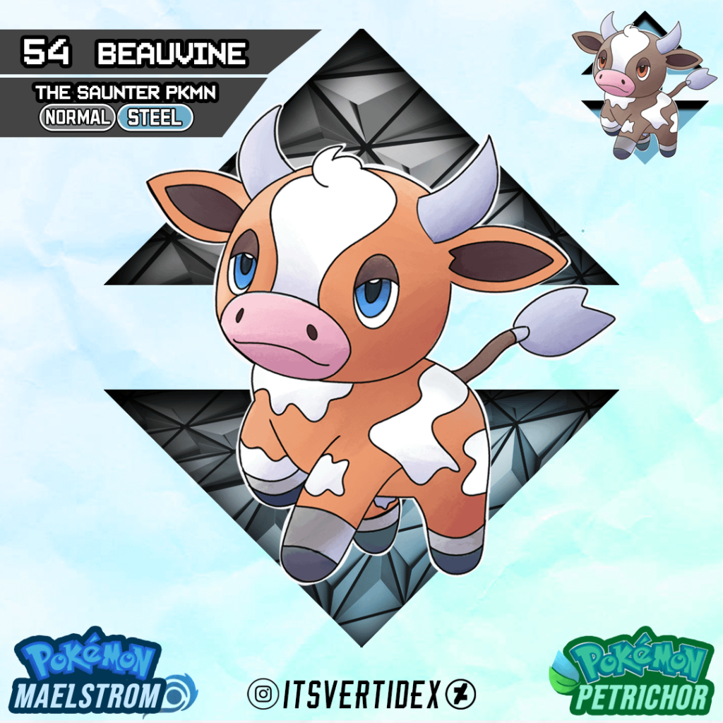 Meet Beauvine, the Saunter Pokemon of the Suldana Region!