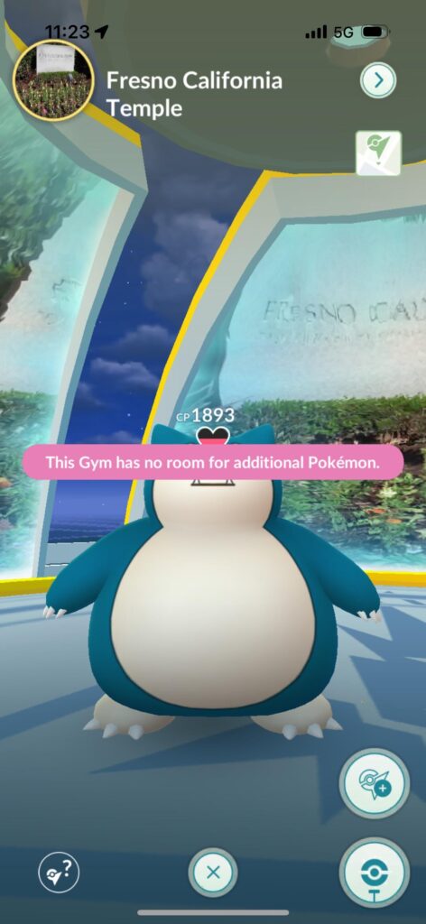 So big there’s no more room in the gym!