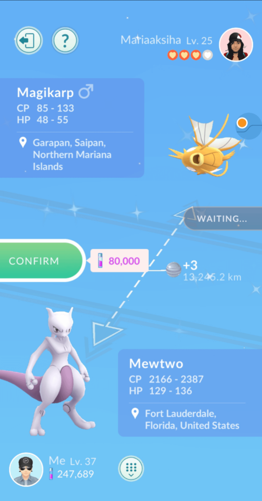 Trading with beginner friend