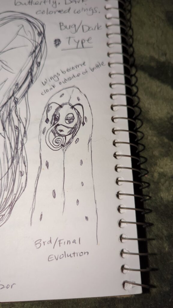 Can someone draw out my pokemon design idea?
