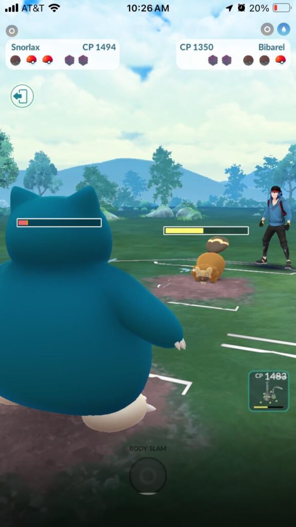 Someone brought a Bibarel to battle!