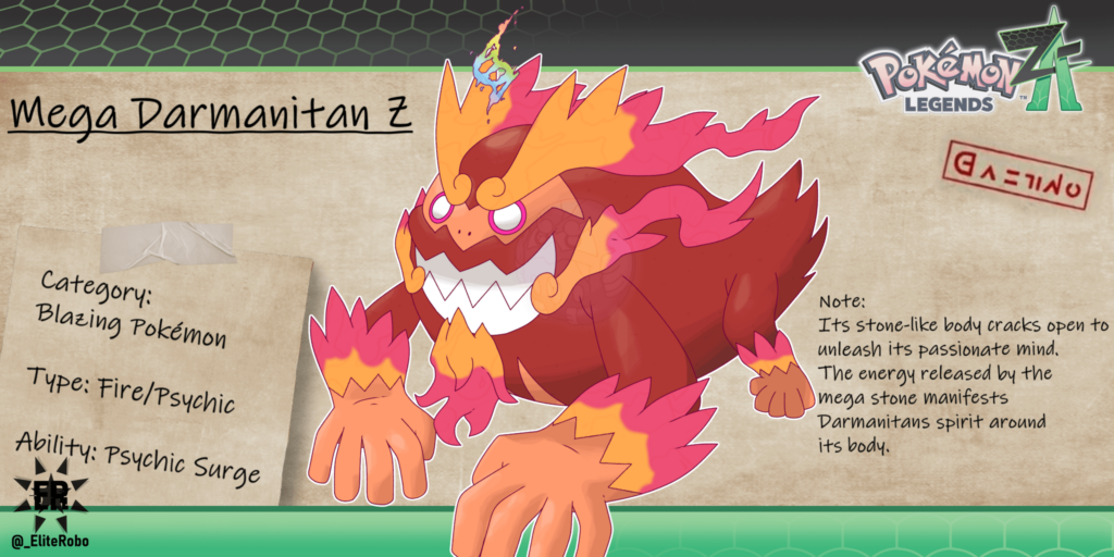 [OC] Mega Darmanitan Z