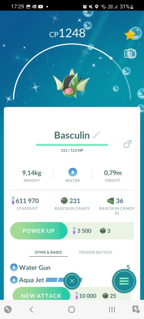 Shiny White-stripe Basculin still available after Sinnoh tour