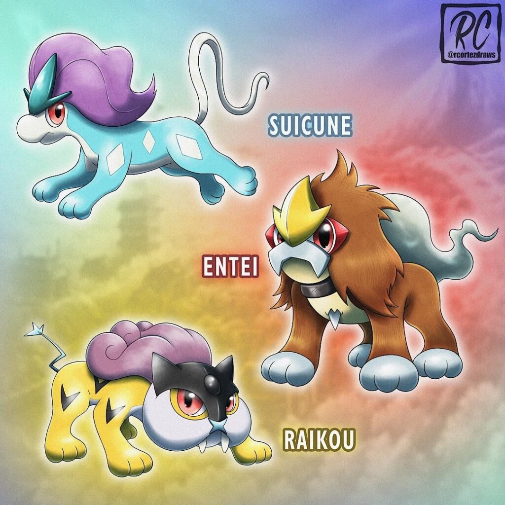 What if the legendary beasts had baby forms?