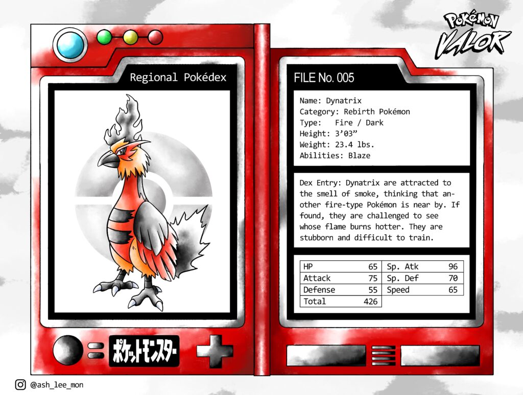 Korsai Pokemon Fire Starter evo