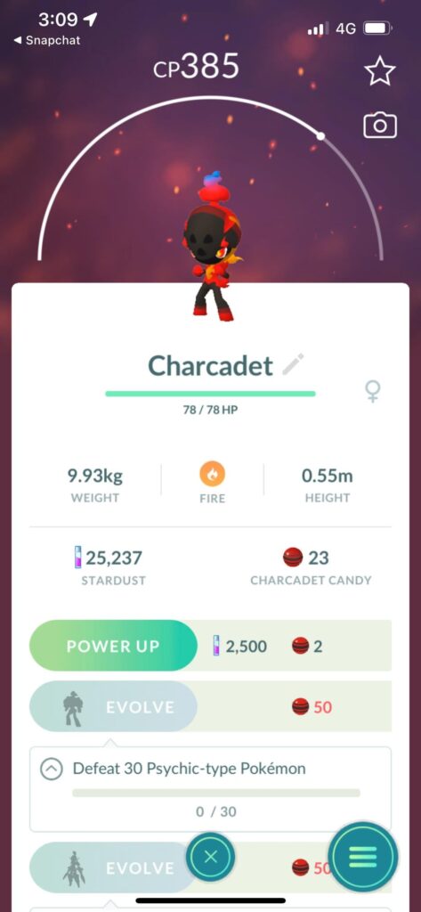 Finally! I got Charcadet!