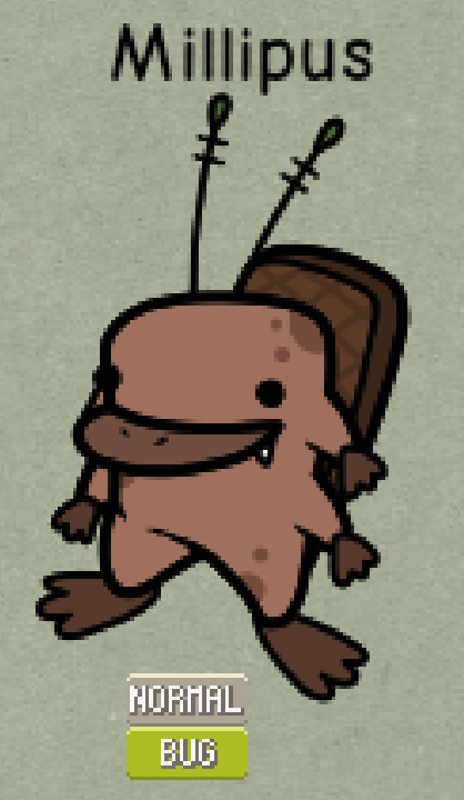 Fakemon Concept: Millipus