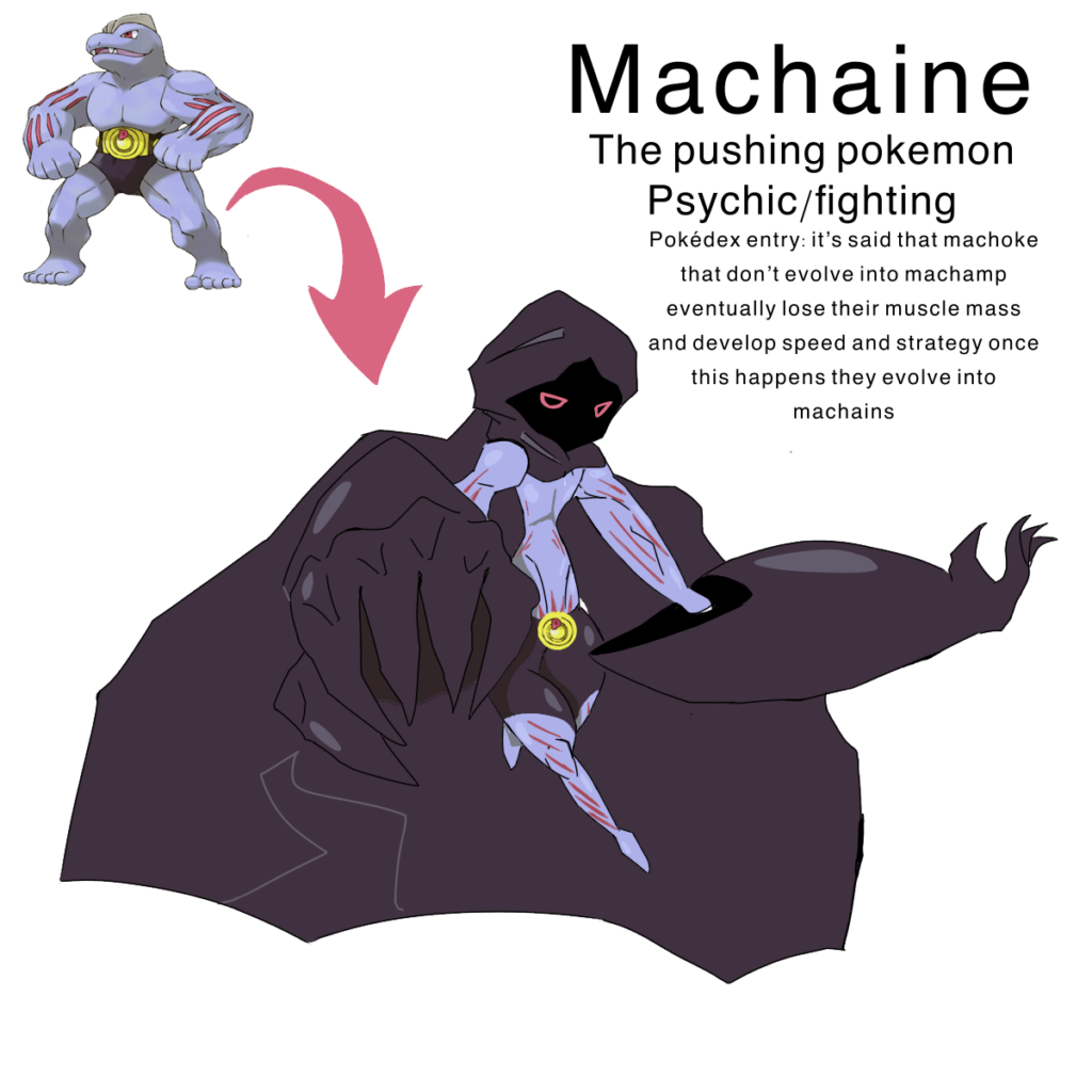 Machaine- split evolution of machoke