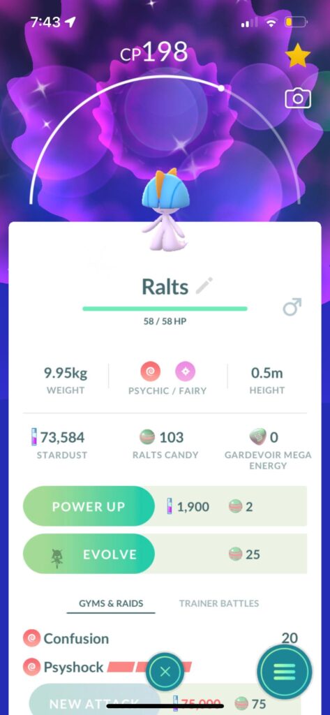 Caught one of my favorite pokemon in the game