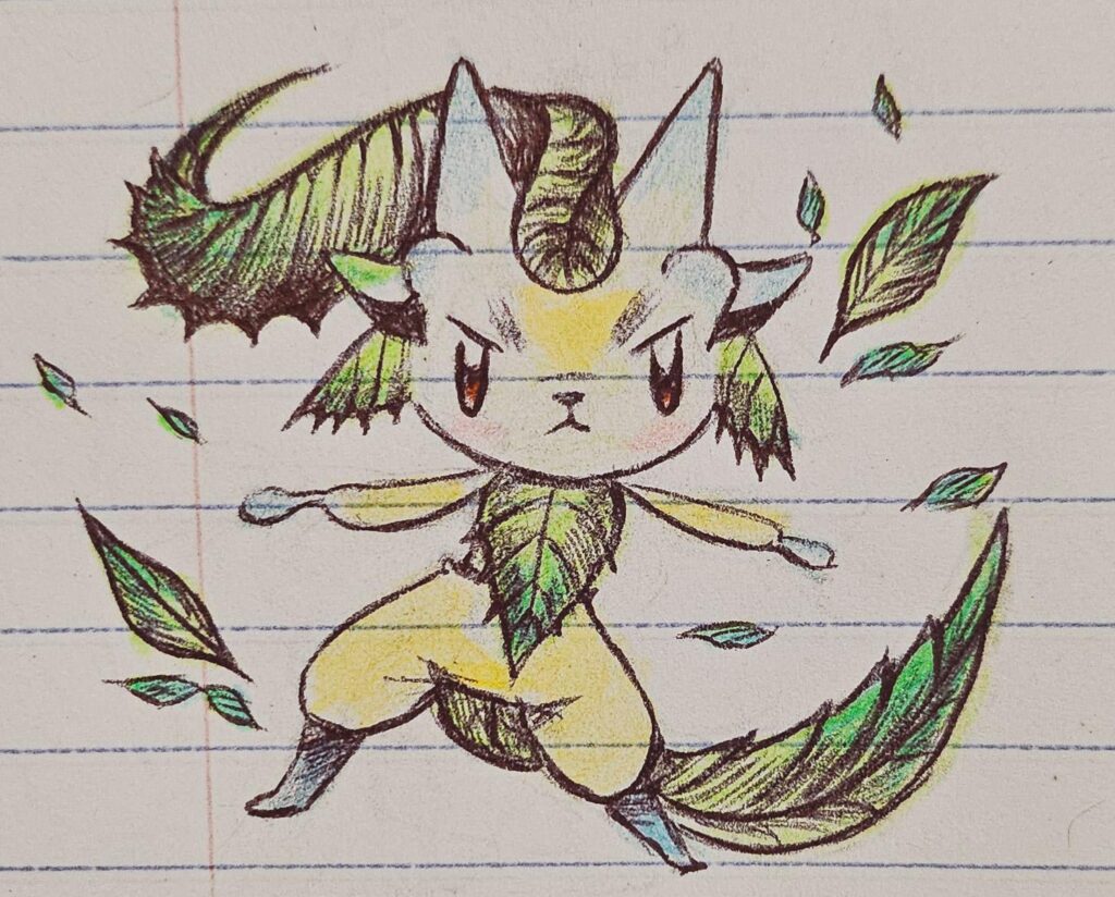 This is sprymeo what do you think their type is?(Sketch by myself)