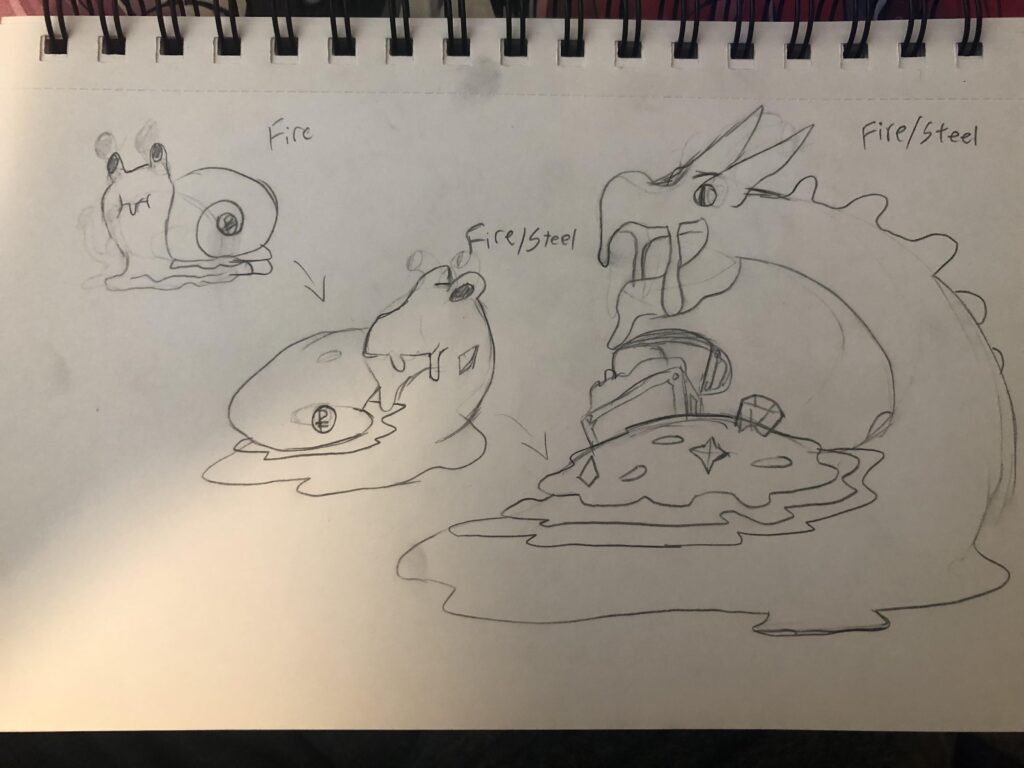 Scaly Foot Gastropod Fakemon