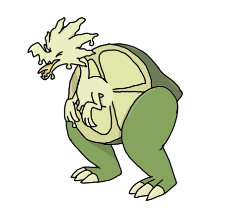 Regional Dracozolt: lime body + lime juice head/arms