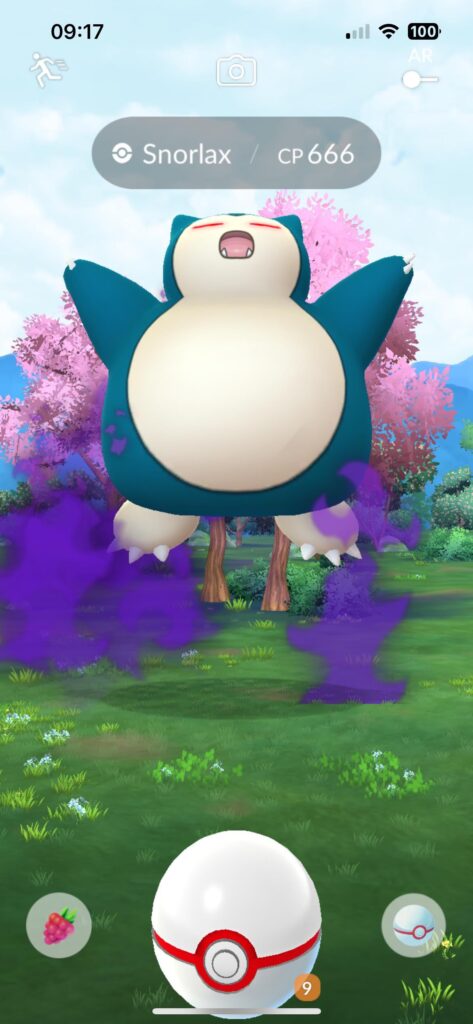 I think my Snorlax is possessed