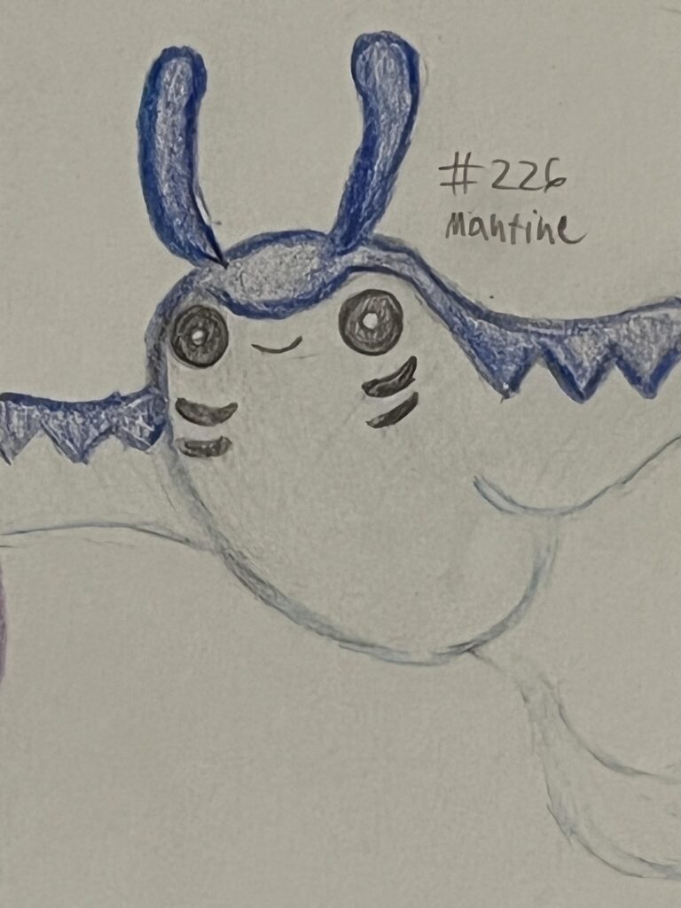 Random Pokémon day 879 Mantine