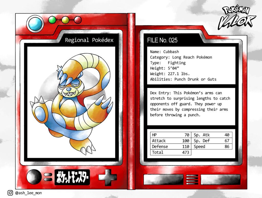 Korsai Region Bear Pokemon Evo