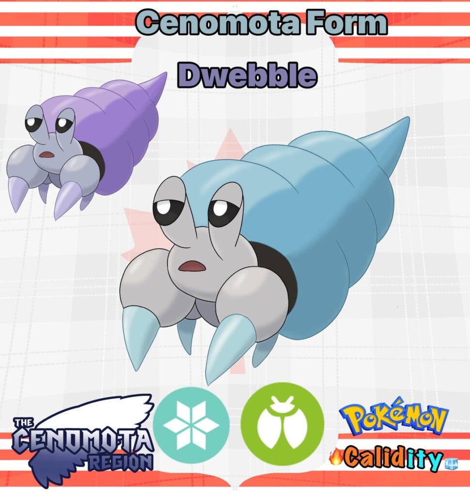 Here’s a regional form dwebble