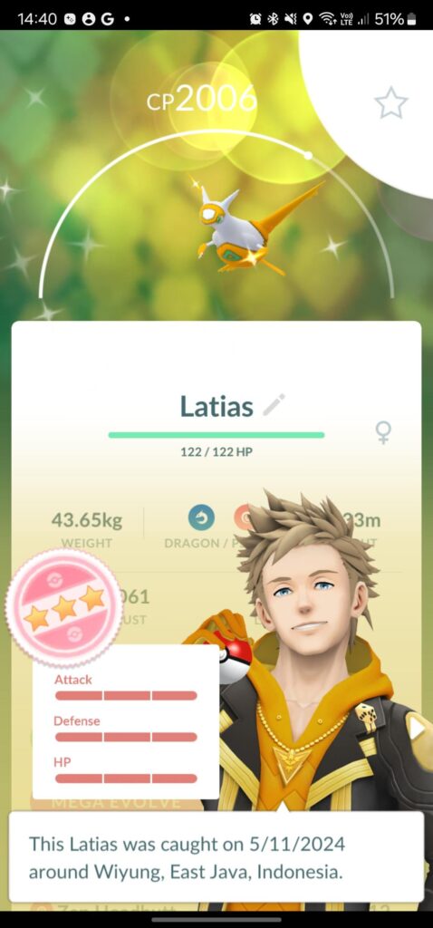 Luckiest pokemon found