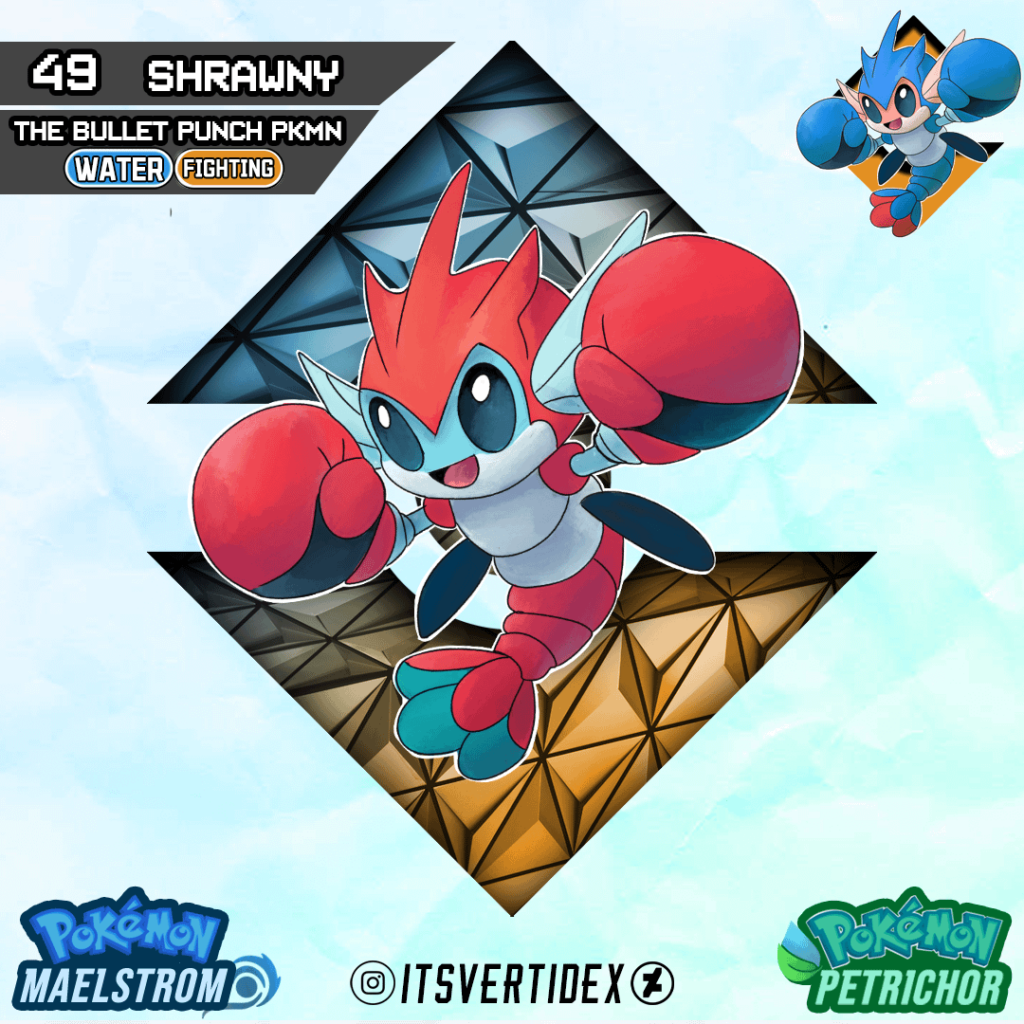 Meet Shrawny, the Bullet Punch Pokemon of the Suldana Region
