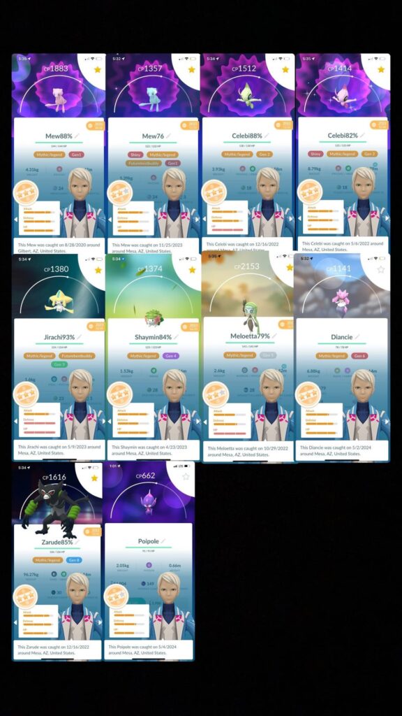 How many mythicals I’ve been screwed on versus the three good ones that I have one of the best one from a raid I’m so tired of this 🤦‍♂️