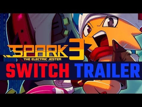 High Speed 3D Action Platformer Spark the Electric Jester 3 is coming to Switch