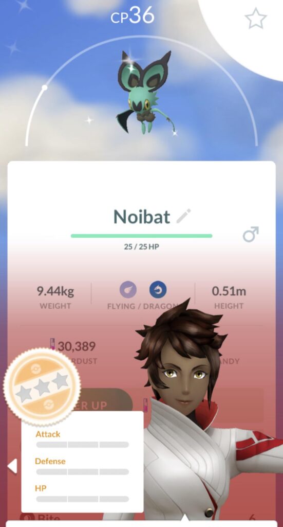 zero IV shiny noibat