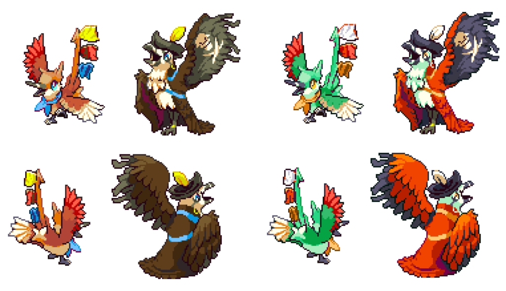Semaphray & Skuallyrojer sprites, a couple of false flags