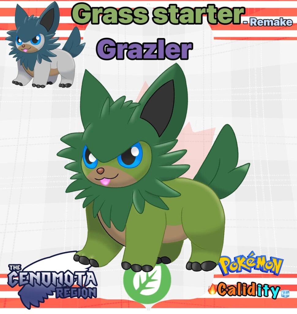 My grass starter of the region wolves