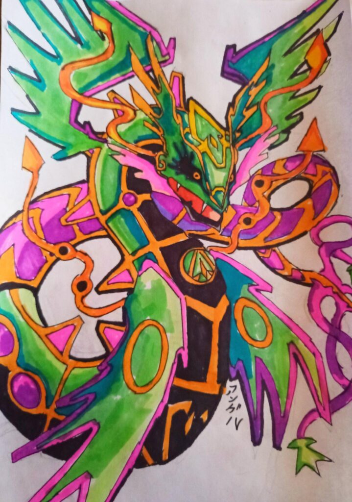 Primal Rayquaza oc Pokémon Legends ZA