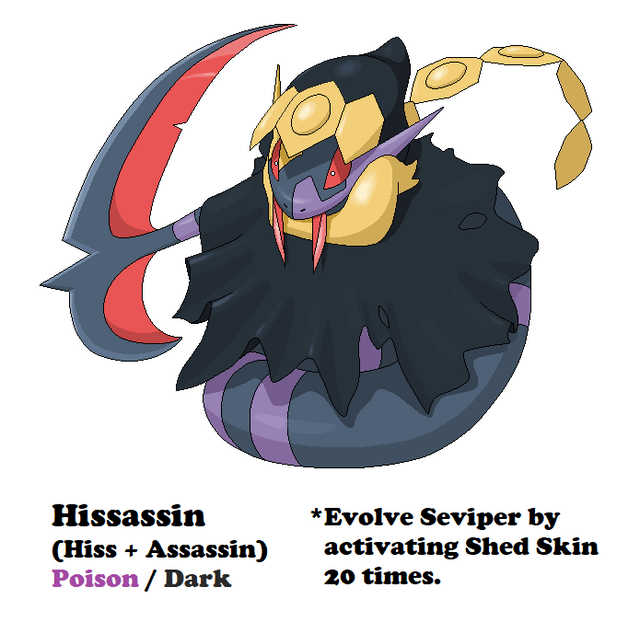 Seviper Evolution Fakemon